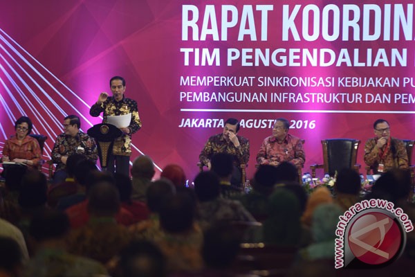 President Jokowi asks regions to have a budget to control prices
