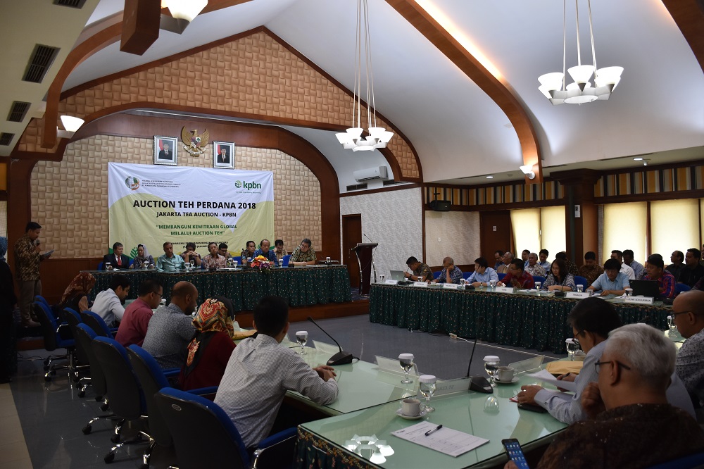 First Tea Auction 2018: PT. KPBN Hopes Tea Sales Can Grow