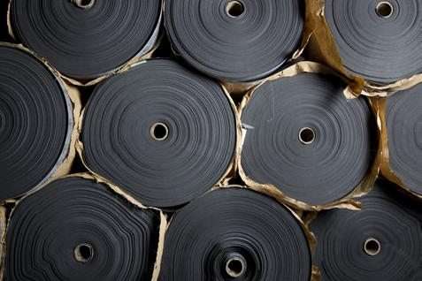 Rubber Slips From High