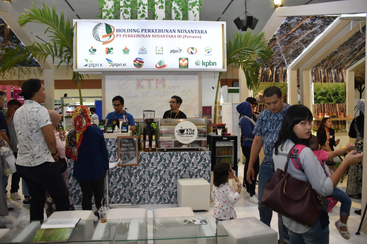 PTPN Group Participaing in Agrinex Expo 2018
