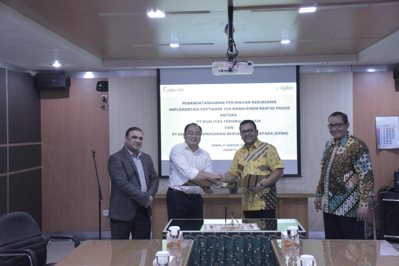 Cooperation Agreement Signing Between PT Kualitas Tekhnologi Asia and PT KPBN
