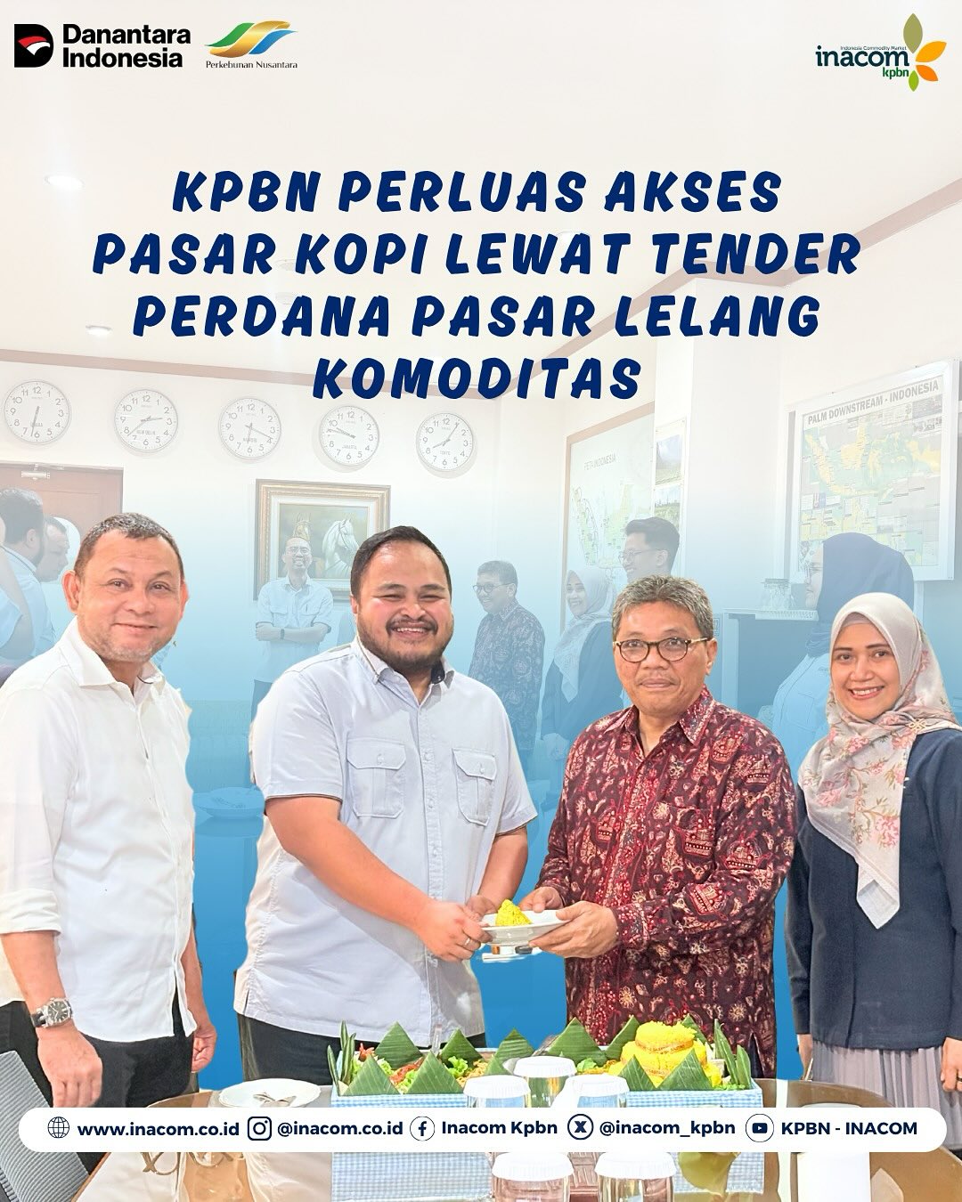 KPBN PERLUAS AKSES PASAR KOPI LEWAT TENDER PERDANA PASAR LELANG KOMUDITAS