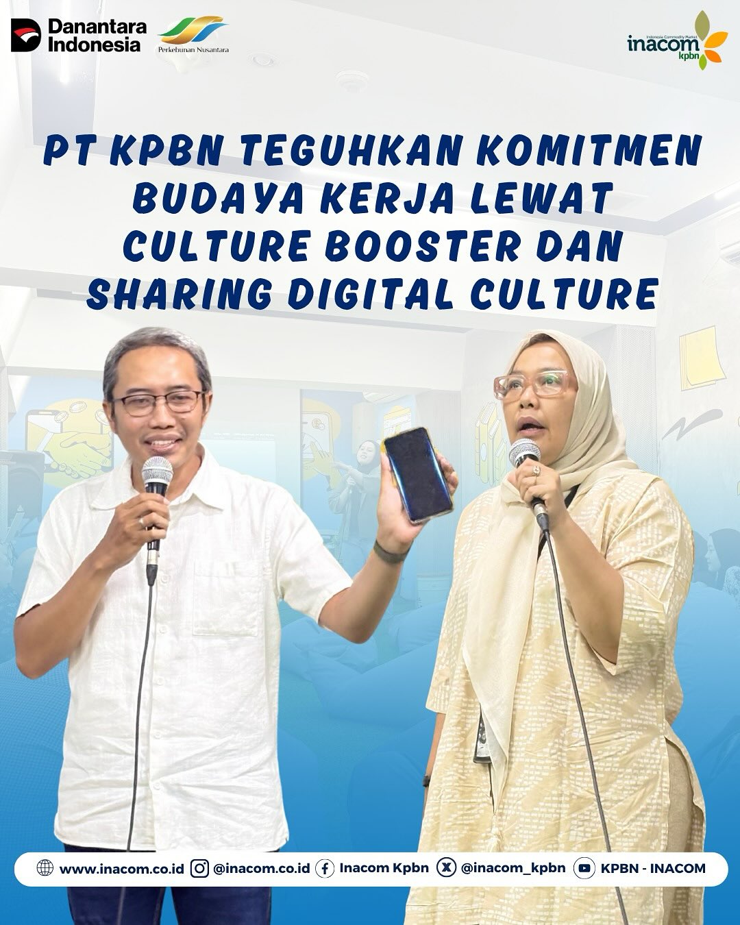 PT KPBN TEGUHKAN KOMITMEN BUDAYA KERJA LEWAT CULTURE BOOSTER DAN SHARING DIGITAL CULTURE