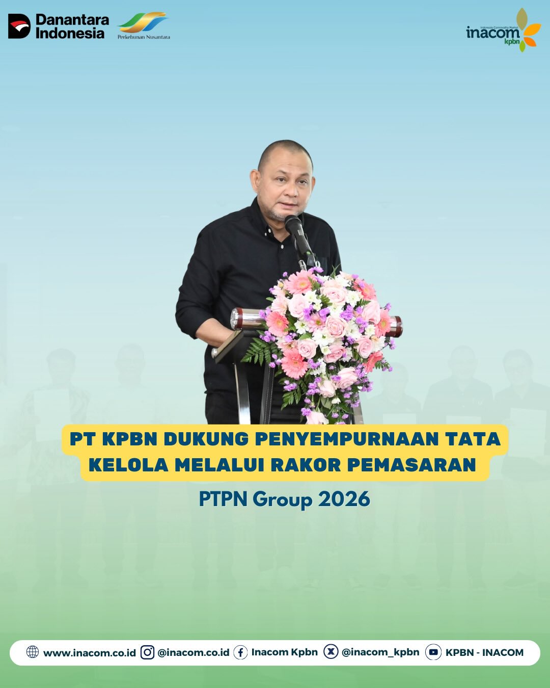 PT KPBN DUKUNG PENYEMPURNAAN TATA KELOLA MELALUI RAKOR PEMASARAN PTPN GROUP 2026